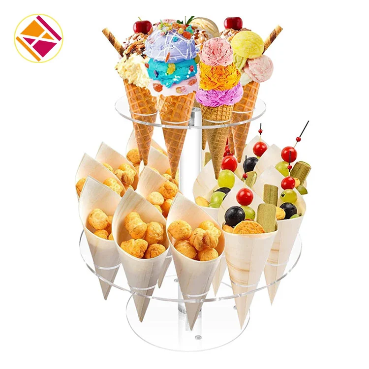 24 lỗ giữ kem hình nón
